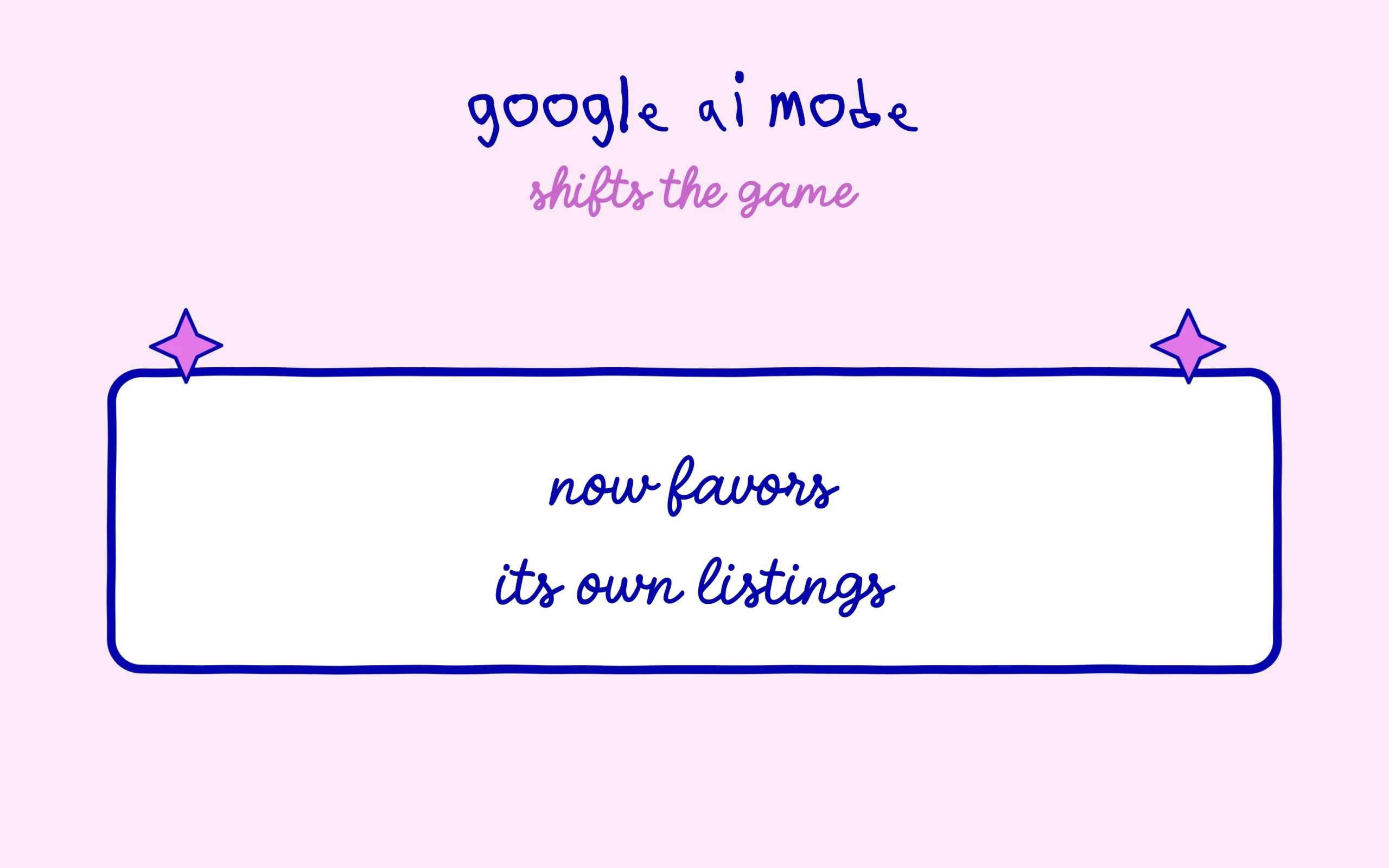 Google AI Mode favors its own listings