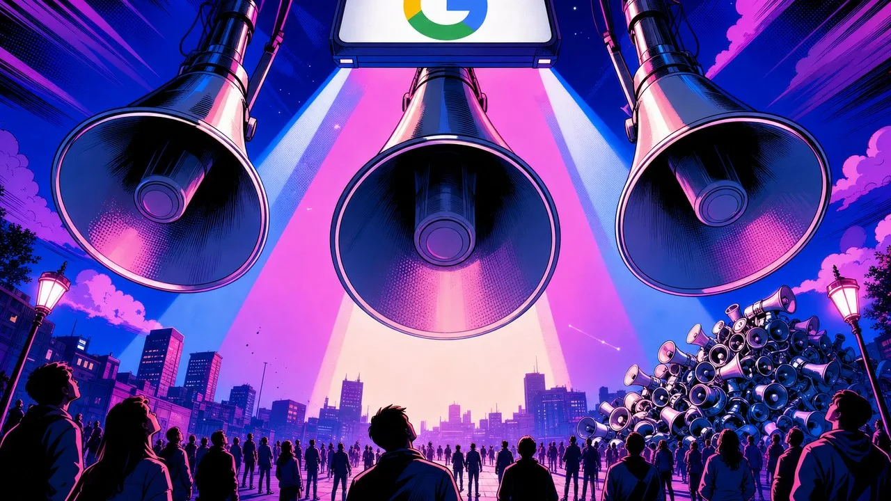 Google discussions and forums box held by a handful of sites