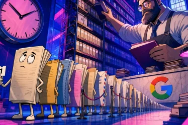 Une page non indexée en attente devant la file d'exploration de Google