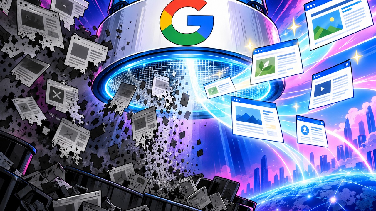spam update de Google : des pages web trafiquées éliminées par un filtre aux couleurs de Google