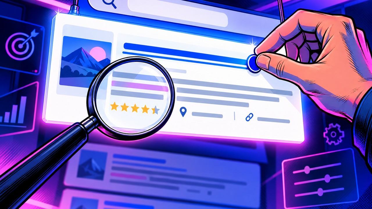 balise title d'un résultat Google ajustée à la loupe dans l'éditeur Rank Math