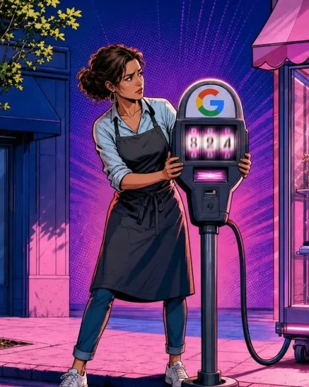 Google Ads en compteur qui tourne face à un compteur SEO immobile