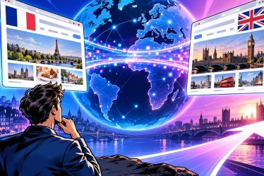 traduire son site en anglais : deux versions d'un même site reliées par un pont numérique entre la France et le Royaume-Uni