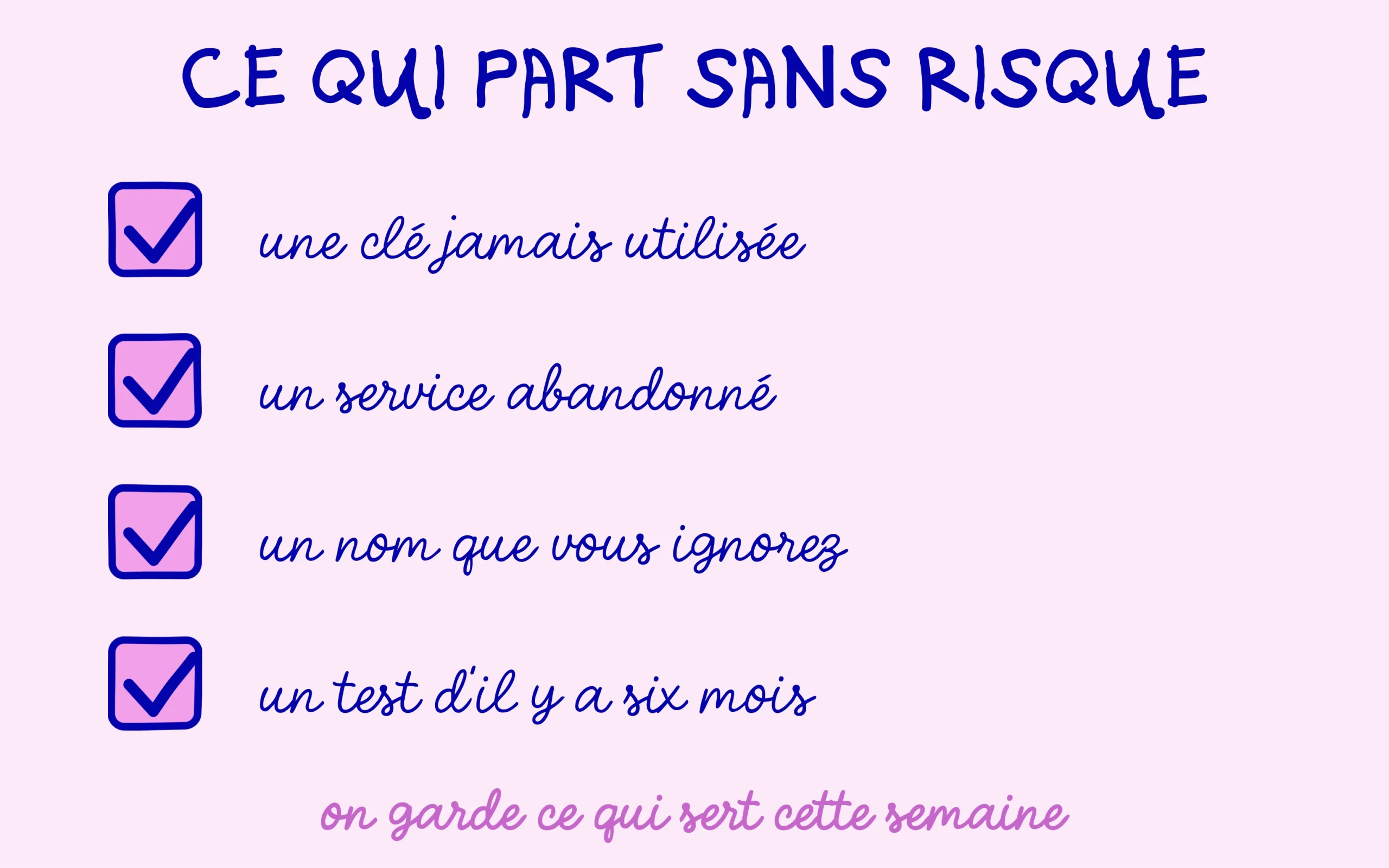 Les quatre cas de mots de passe d'application qui se révoquent sans aucun risque