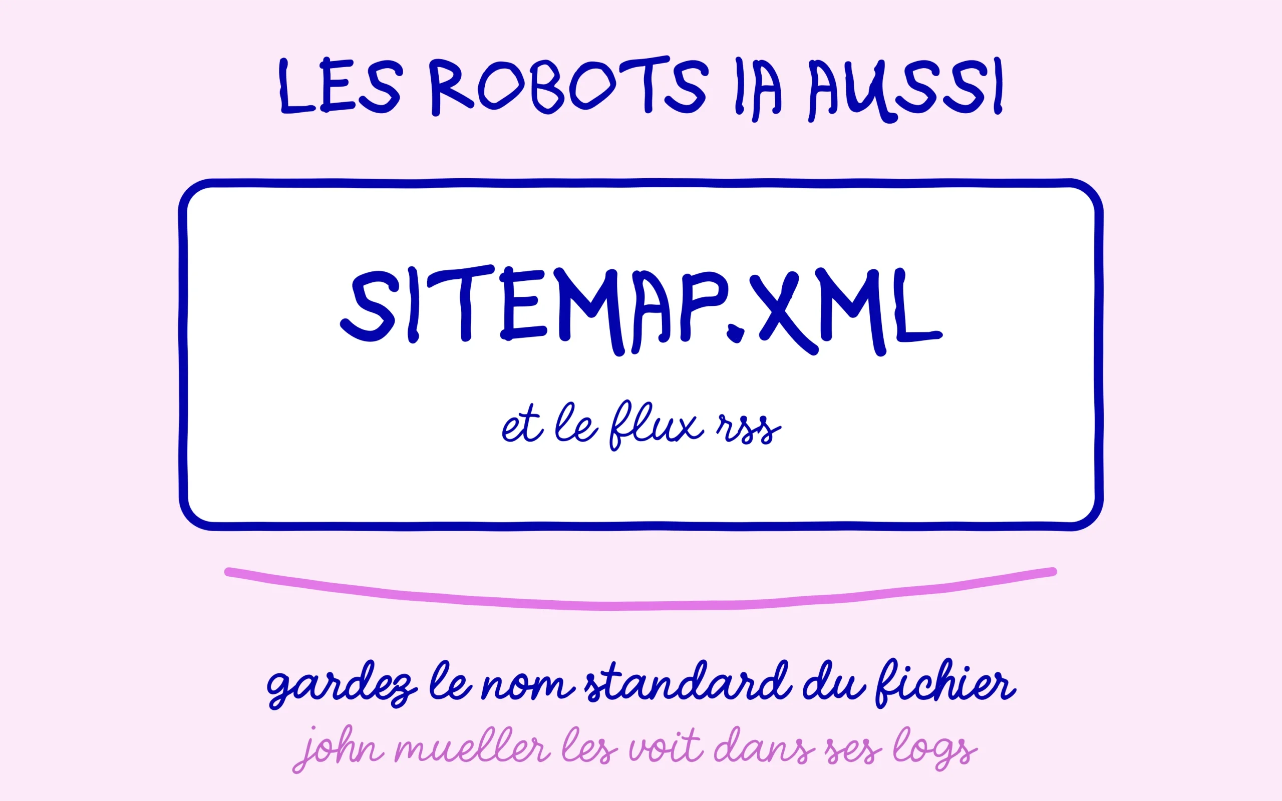 Erreur sitemap : les robots IA lisent aussi sitemap.xml et le flux RSS, gardez le nom standard du fichier